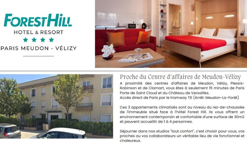 Hotel Forest Hill Meudon Velizy Rum bild